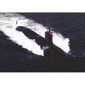 USS CONNECTICUT SSN22  Builders Lithograph