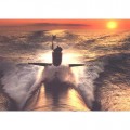 USS HELENA SSN725  Builders Lithograph